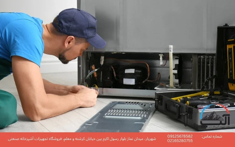 دلیل سرد نکردن یخچال ویترینی